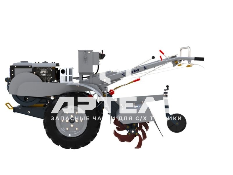 Мотоблок Файтер 81DE + почвофреза